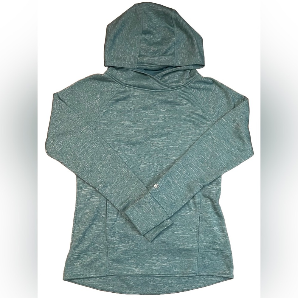 Champion Teal Hoodie Small
